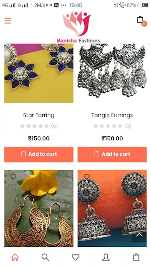 Manisha Fashions Screenshot 2