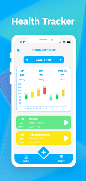 Health Tracker Screenshot 2