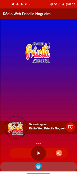 Rádio Web Priscila Nogueira Screenshot 0
