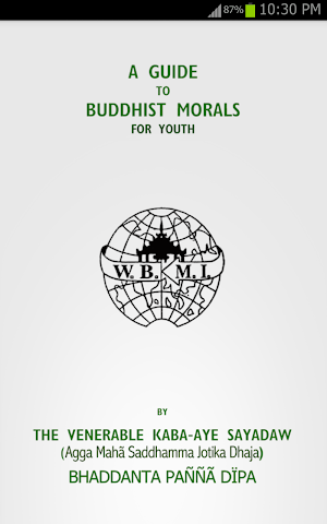 Guide To Buddhist Morals Screenshot 0