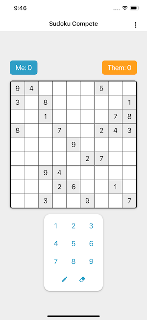 Sudoku Compete Screenshot 0