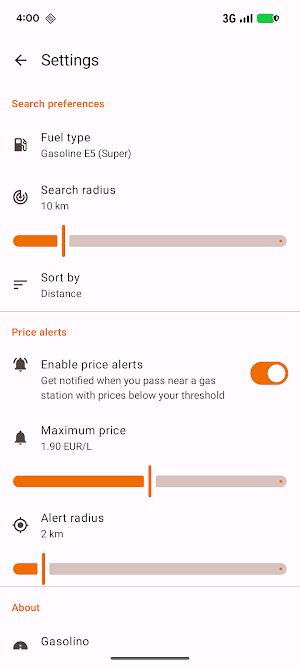 Gasolino - Cheap Gas Prices Screenshot 2
