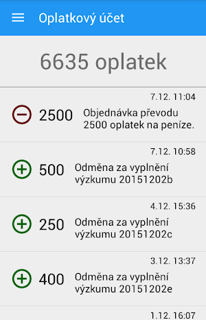 Český národní panel Screenshot 3