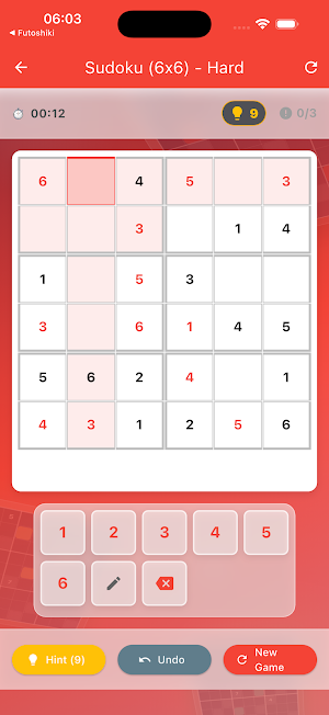 Sudoku Screenshot 3