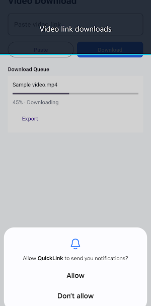 QuickLink Screenshot 2