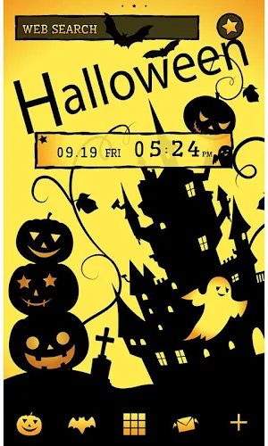 Halloween Theme Spooky Night Screenshot 0