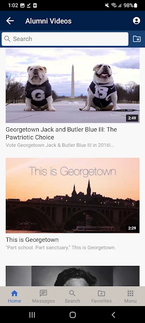 Georgetown Mobile Screenshot 2