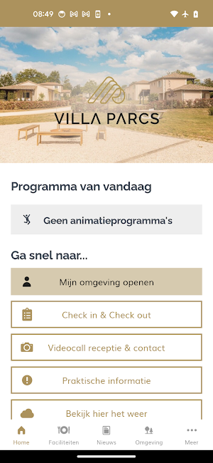Villa Parcs Screenshot 0