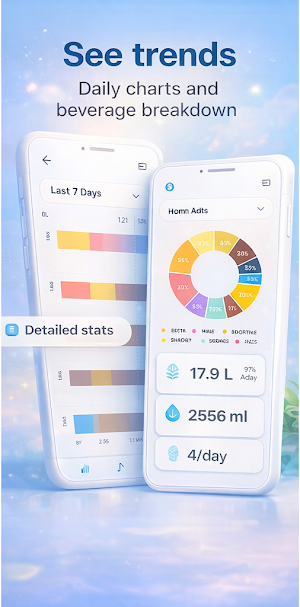 Dewdrop: Water & Drink Tracker Screenshot 3