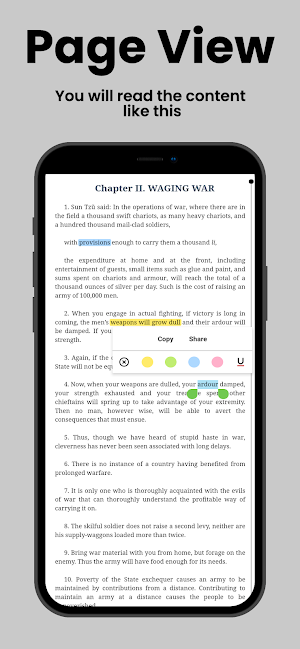 The Art of War Book Offline Screenshot 0