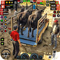 Wild Animal Cargo Truck Game