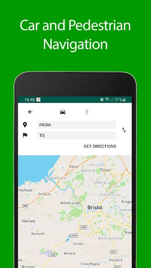 Bristol Offline Map and Travel Guide Screenshot 1