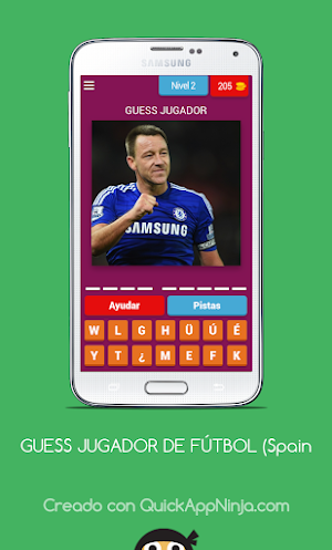 GUESS JUGADOR DE FÚTBOL (Spanish) Screenshot 2