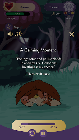 Amaru: The Self-Care Virtual Pet Screenshot 3
