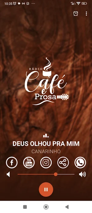 Rádio Café e Prosa Screenshot 1