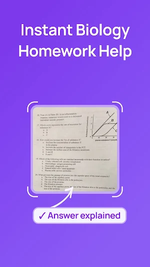 Biology AI - Homework Helper Screenshot 0