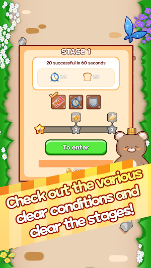 Bear Baker Tap Tap Screenshot 1