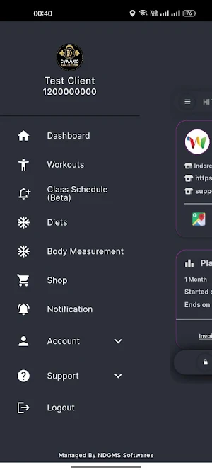 DYNAMO FITNESS CLUB Screenshot 3