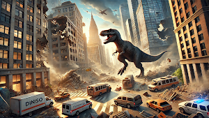 Dino Game City Destruction Screenshot 3