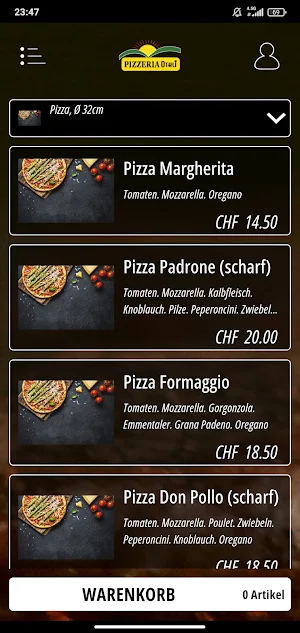 Pizzeria Othli Ottenbach Screenshot 0