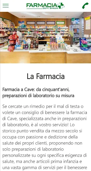 Farmacia Simeoni Screenshot 2