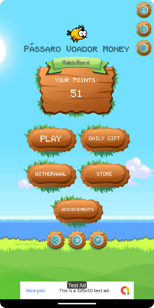 Pássaro Voador Money Screenshot 0