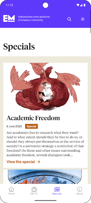 Erasmus Magazine Screenshot 2