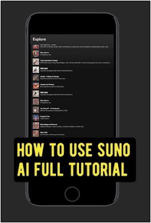 SunoAi app Explanation Screenshot 0
