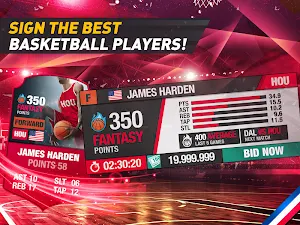 Basketball Fantasy Manager 2k20 🏀 NBA Live Game Screenshot 3