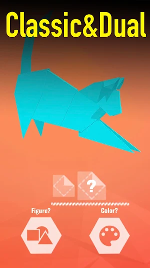 Dual N-Back Оrigami AR Games Screenshot 1