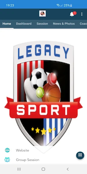 Legacy Sport Screenshot 0
