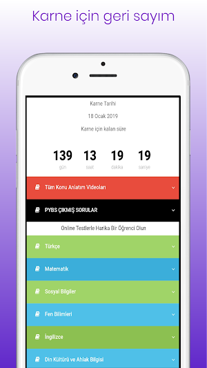 7.Sınıf Tüm Dersler İnternetsiz Screenshot 0