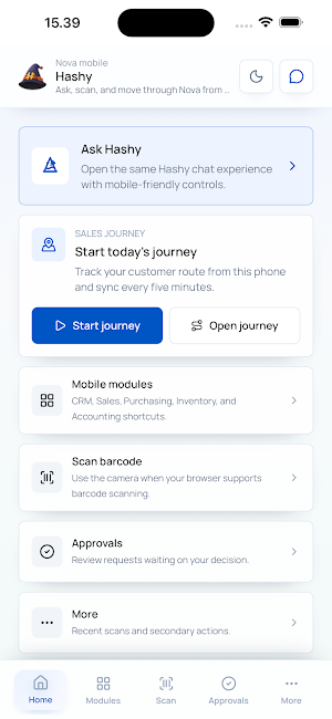 Central HashMicro Screenshot 0