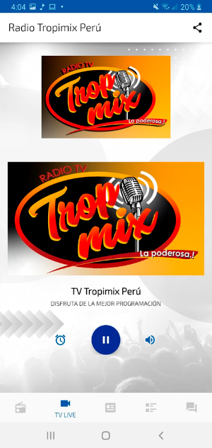 Radio Tropimix Perú Screenshot 2