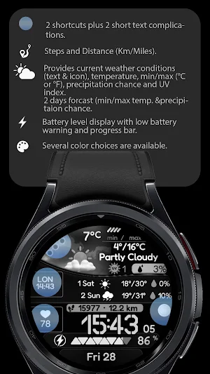 Watch Face CUE142 Screenshot 0