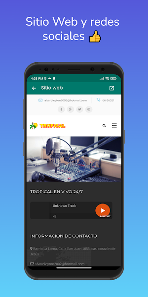 Radio Tropical Tarija 103.3 FM Screenshot 2