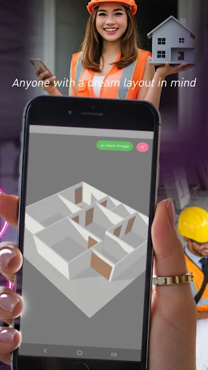 EasyPlan 3D - Build Home floor Screenshot 1