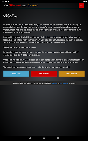 De Wijnclub van Beersel Screenshot 3