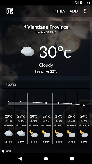 Laos Weather Screenshot 0