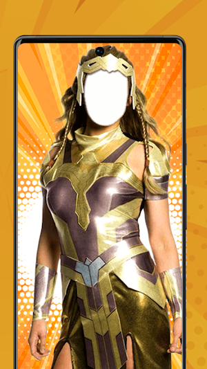 Girl Hero Costume Photo Editor Screenshot 2