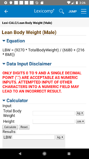 Lexicomp Screenshot 3