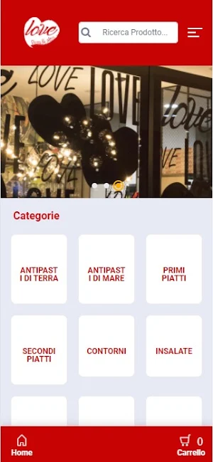 Love Pizza & Altro Screenshot 0