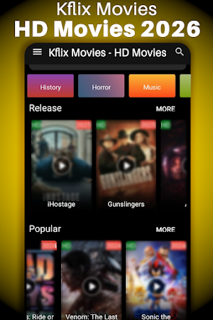 Kflix Movies - HD Movies 2026 Screenshot 0