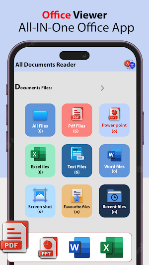 Document Reader PDF, DOC, PPT Screenshot 1