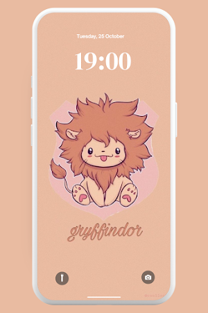 Kawaii Lion Wallpaper 4K Screenshot 1