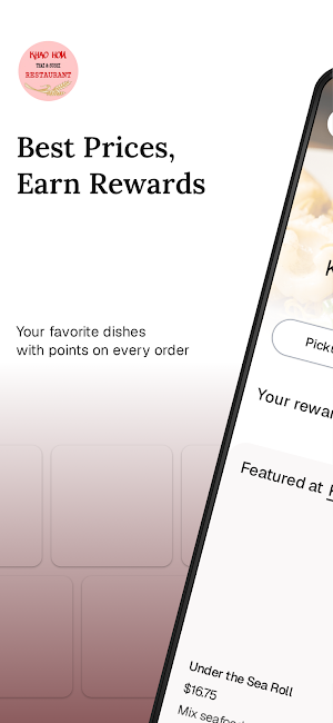 Khao Hom Thai & Sushi Screenshot 0
