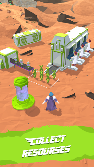 Idle Superhero: Craft & Battle Screenshot 3