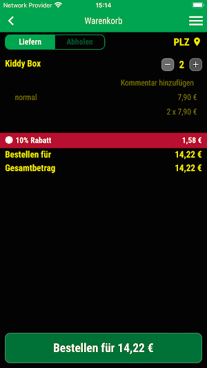 La Pastaria Friedberg Screenshot 1