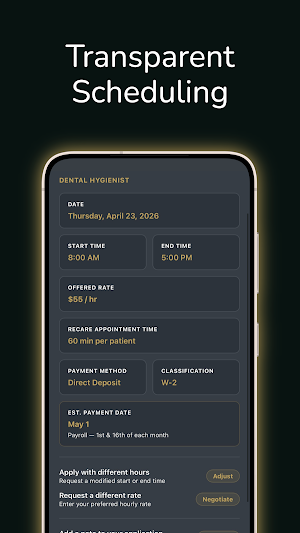 Oasis - Dental staffing Screenshot 3