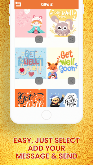 Get Well Soon Greeting GIFs Screenshot 3